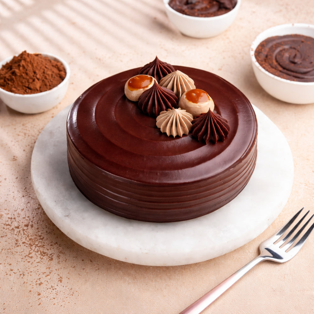 Salty Mud Chocolate Cake