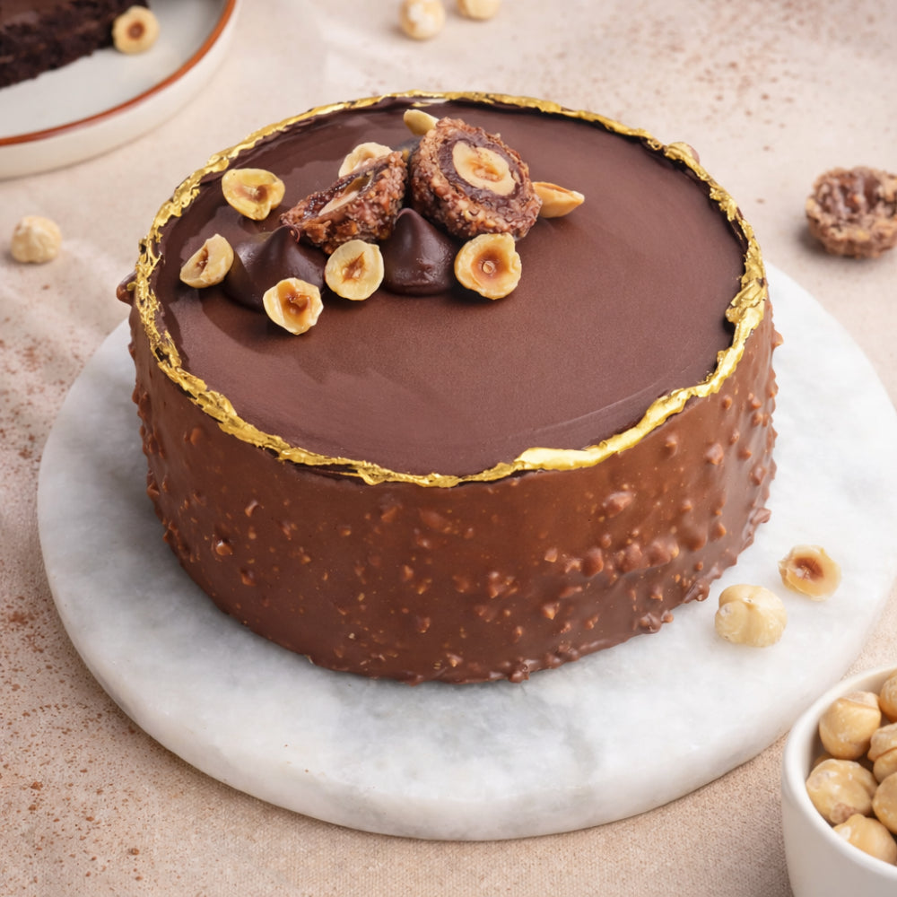 Nutella Ferrero Rocher Indulgence Cake