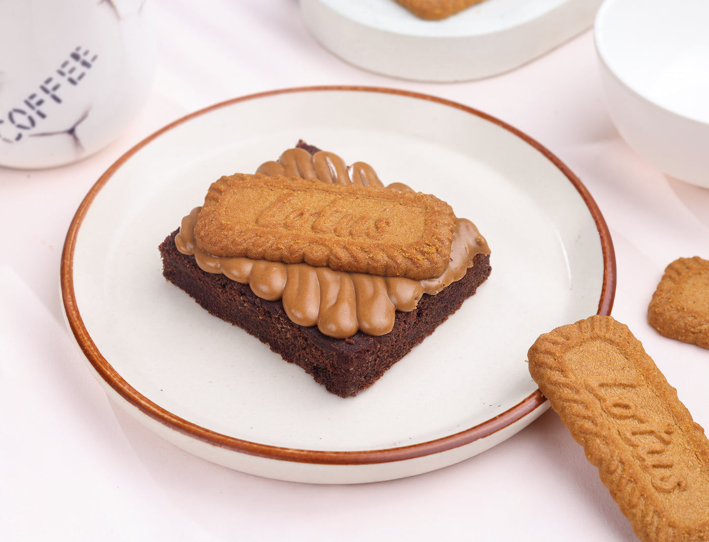 Lotus Biscoff Brownie