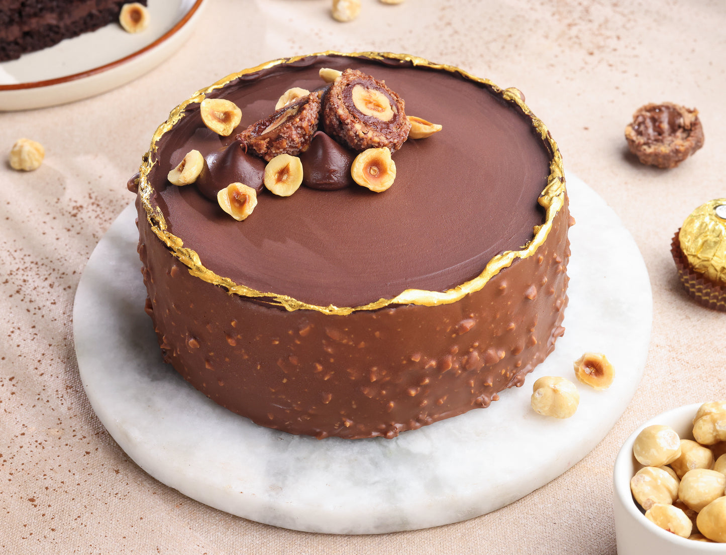 Nutella Ferrero Rocher Indulgence Cake