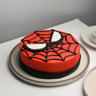 Smacking Fondant Spiderman Cake