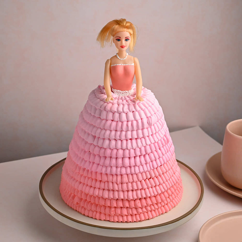 Barbie Doll Cake