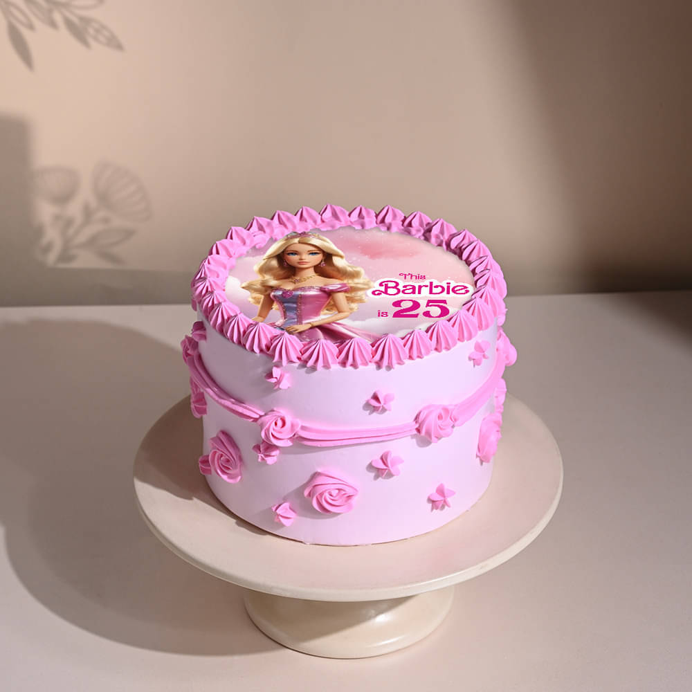 Barbie Cream Cake