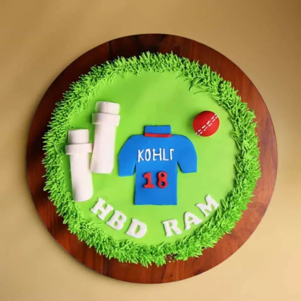 Bowler Praise Cricket Designer Cake