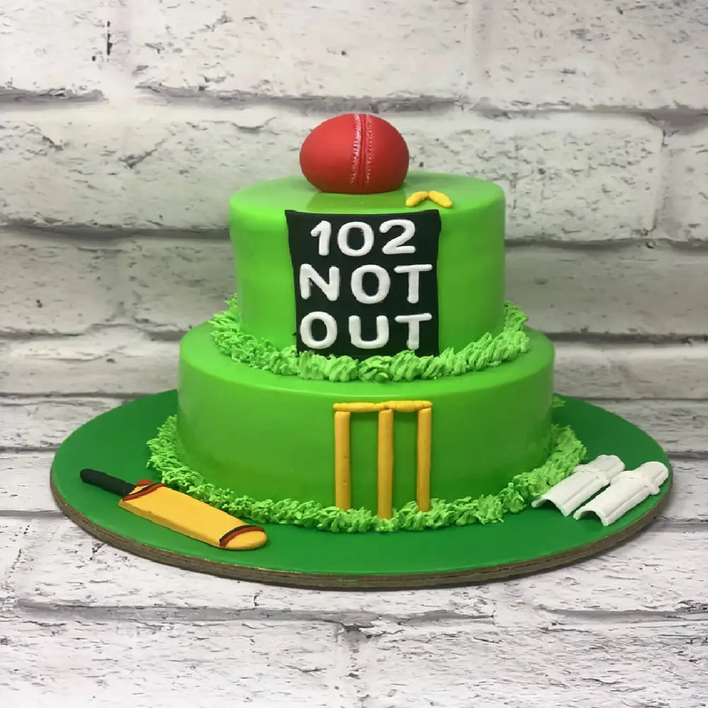 Designer Cricket Tier Cake