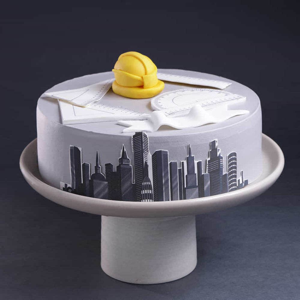 Architectural Celebration Theme Cake