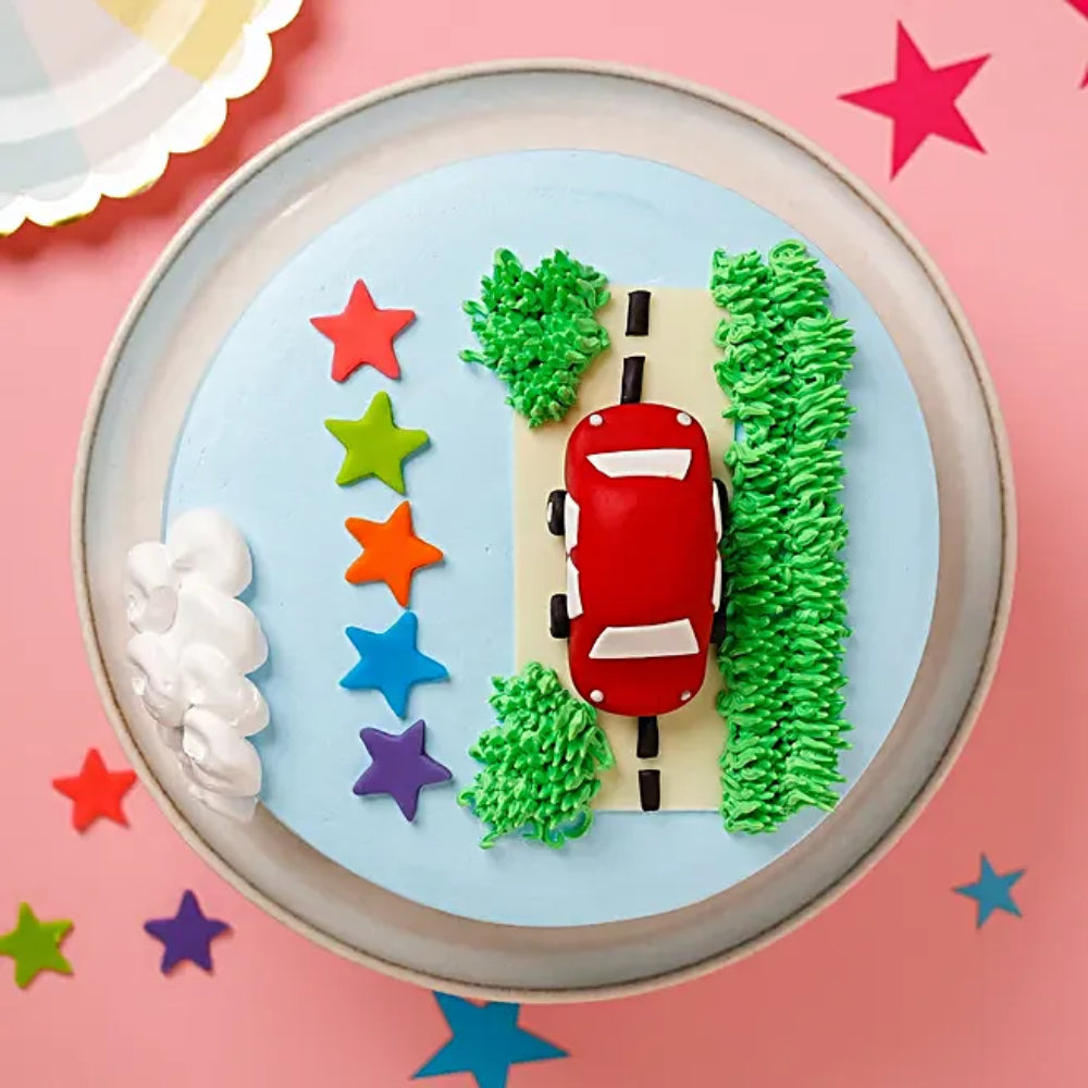 Kids Special Car Design Cake