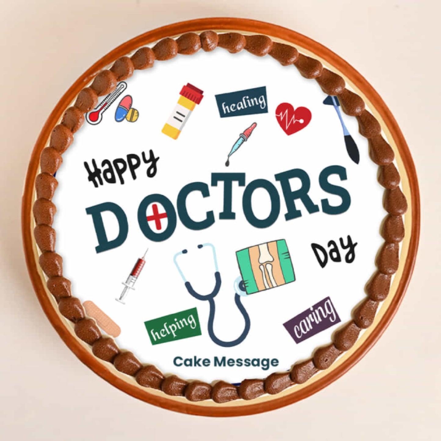 Smashing Doctors Photo Cake