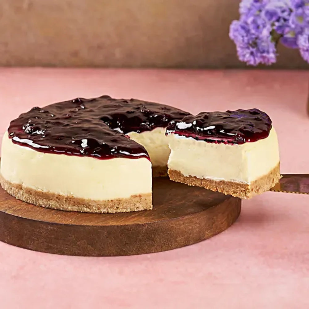 Blueberry Baked Cheese Cake