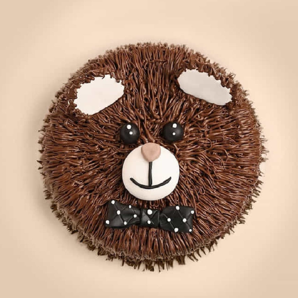 Bow Teddy Bear Cake