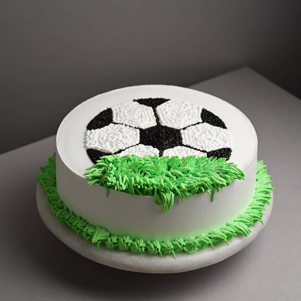 Football Cream Cake