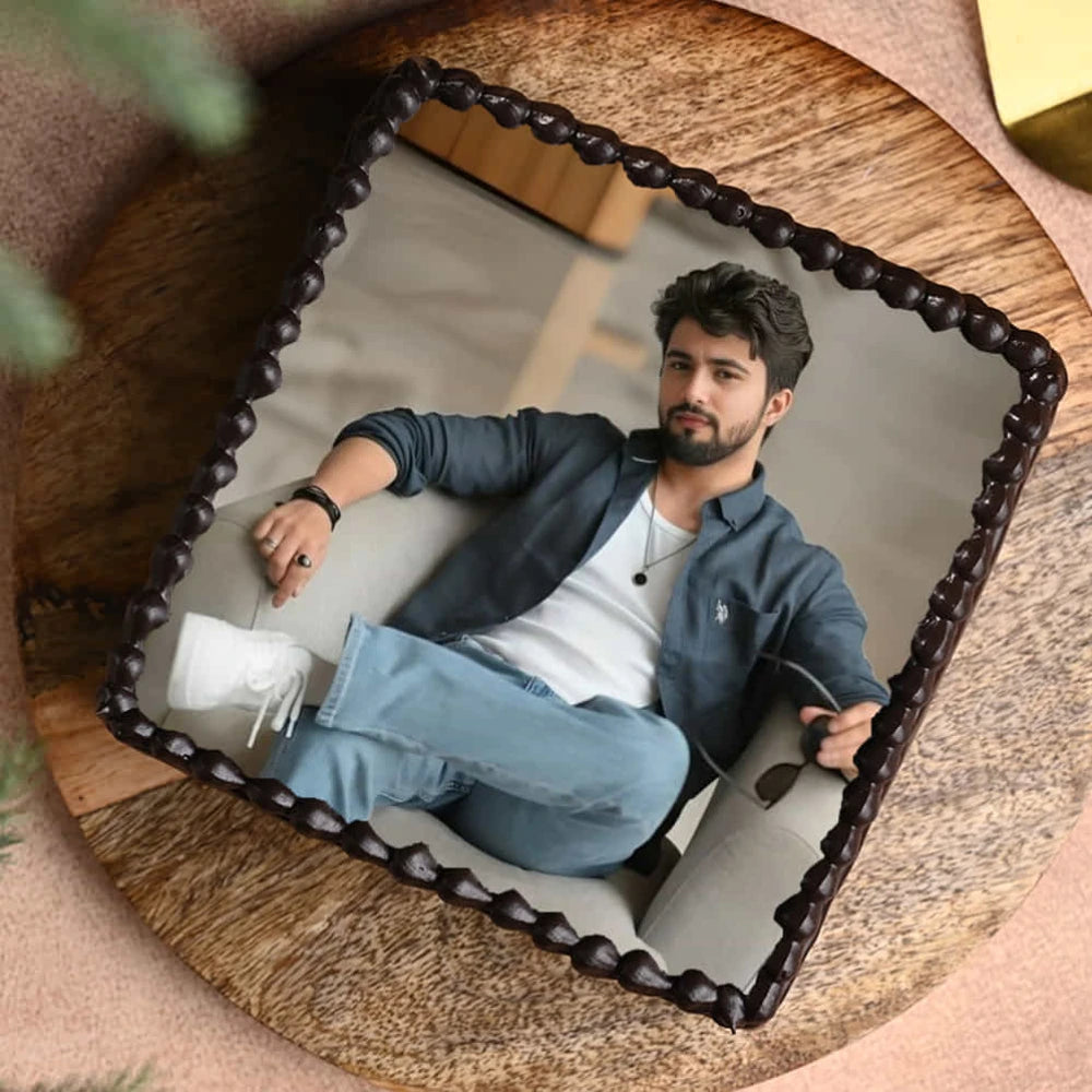 Square Photo Cake