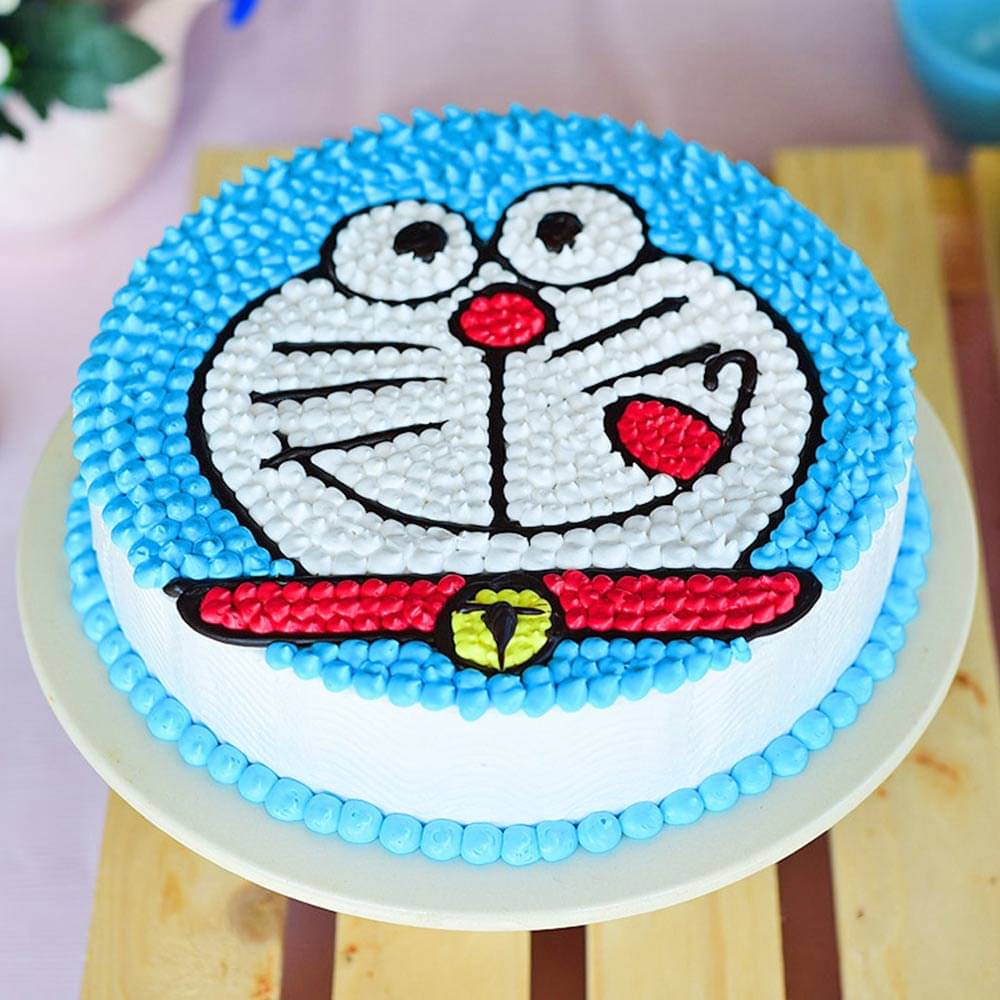 Doraemon Cream Cake