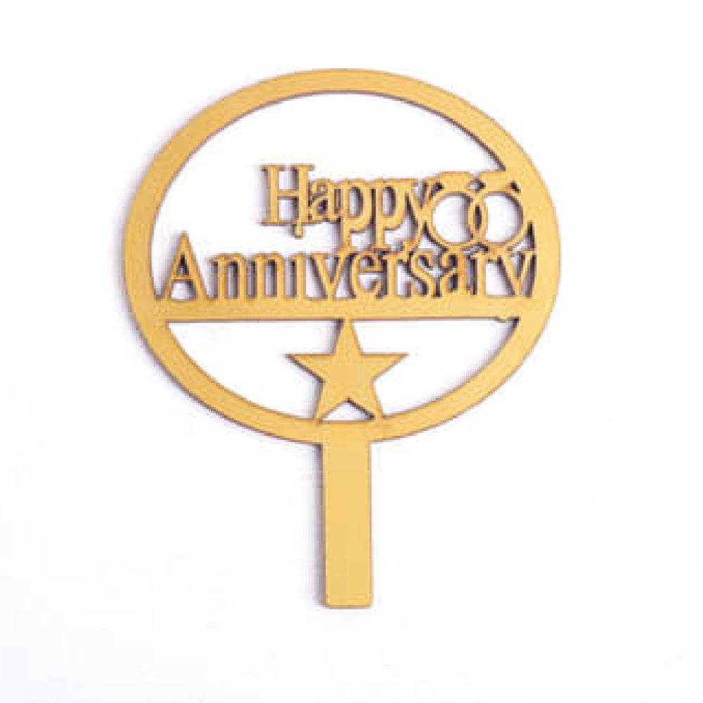 Anniversary Cake Topper