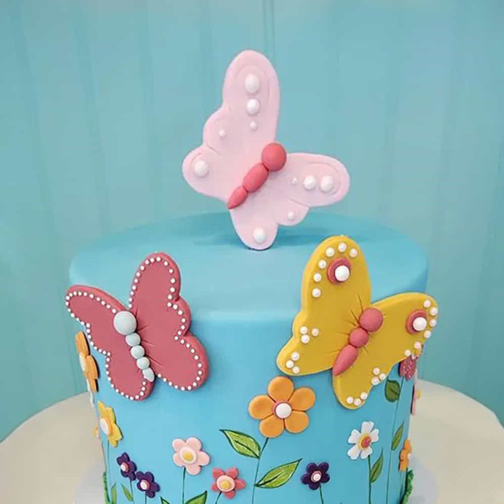 Butterfly Garden Designer Cake