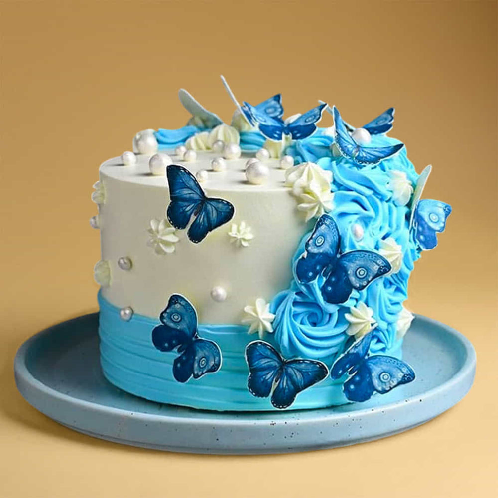 Butterfly Theme Cake