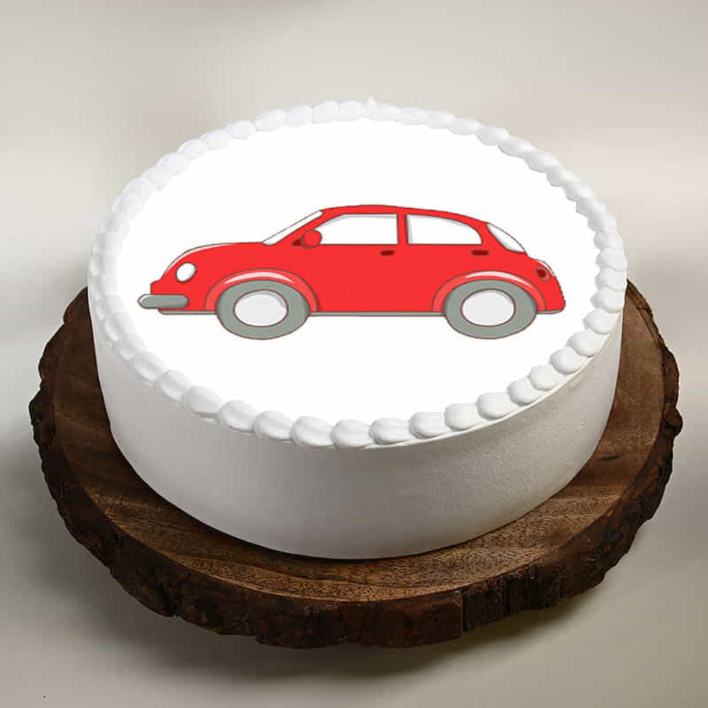Red Car Cake