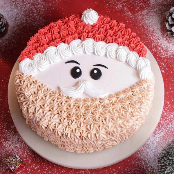 Santa Delight Cream Cake