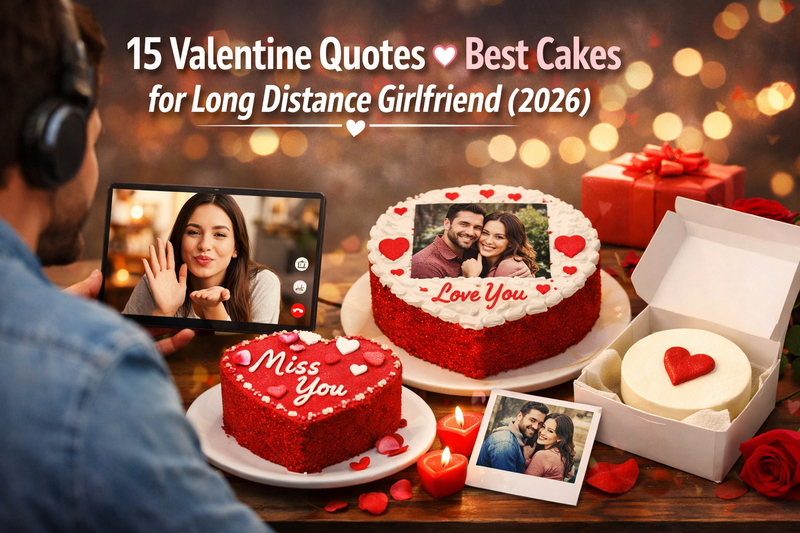 15 Heartwarming Valentine Quotes and Romantic Cake Ideas for Your Long Distance Girlfriend