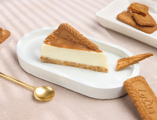 Biscoff Bakes  Cheese Slice