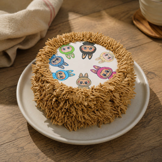 Labubu Doll Bento Cake