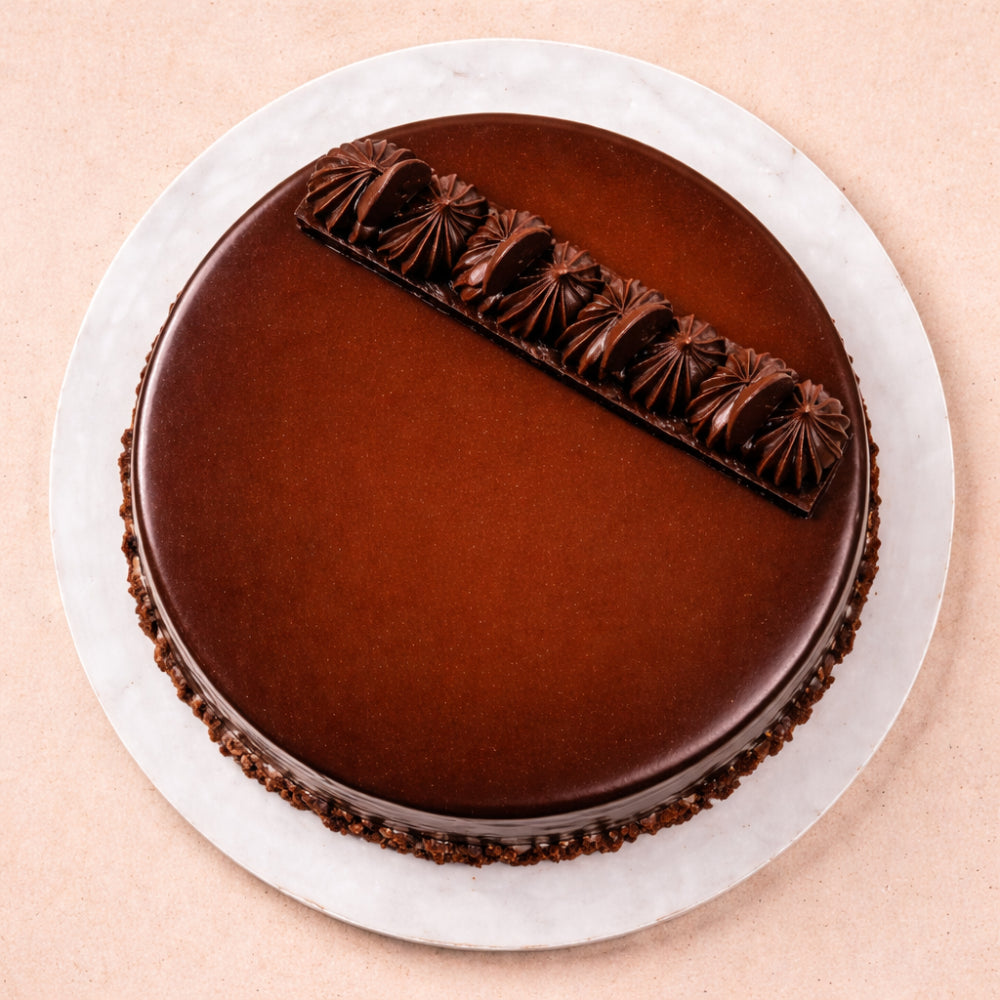 Rich Chocolate Truffle Cake