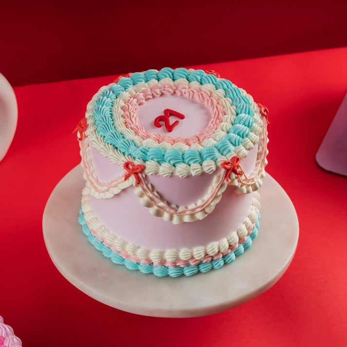 Pink Vintage Cake