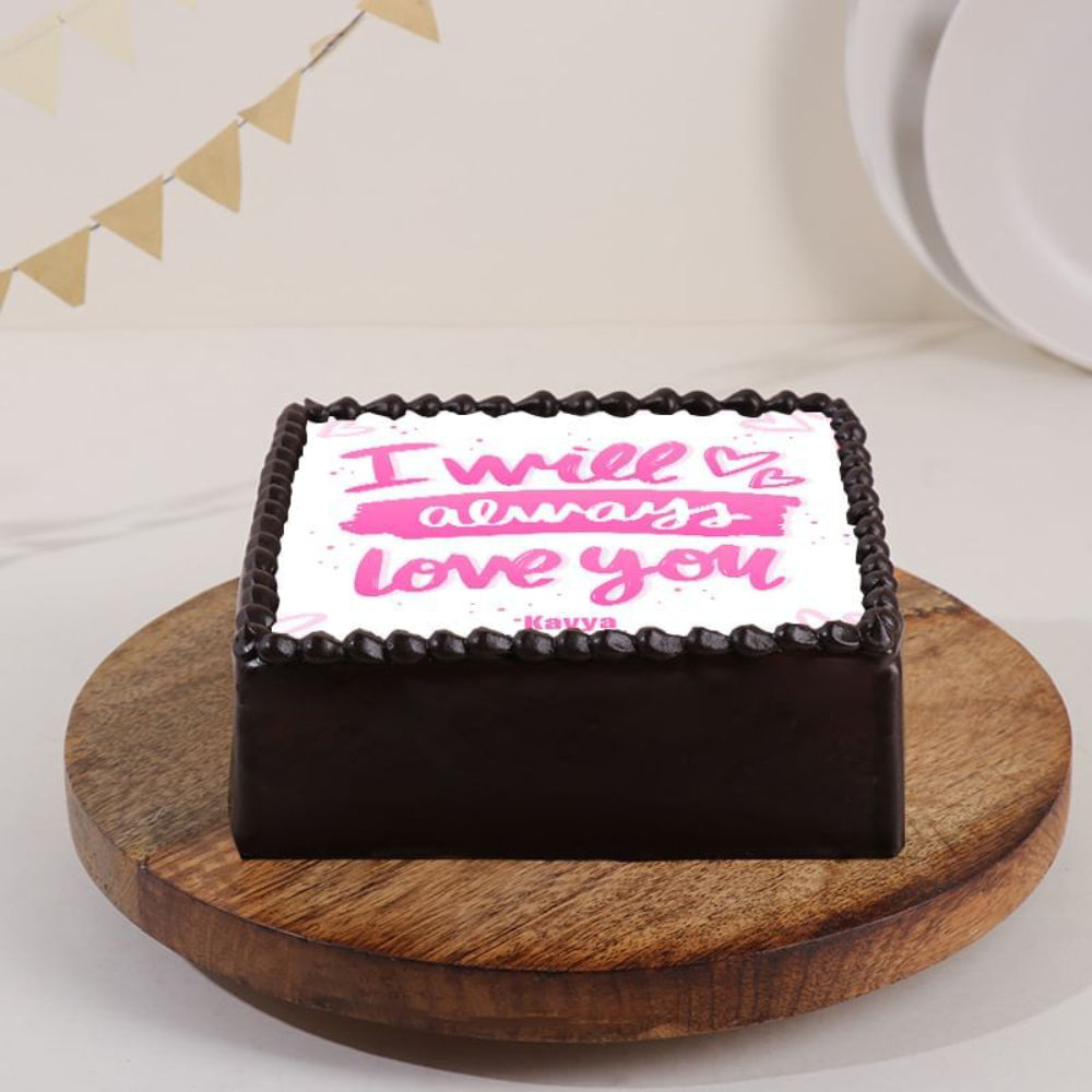 Promise Day Theme Cake