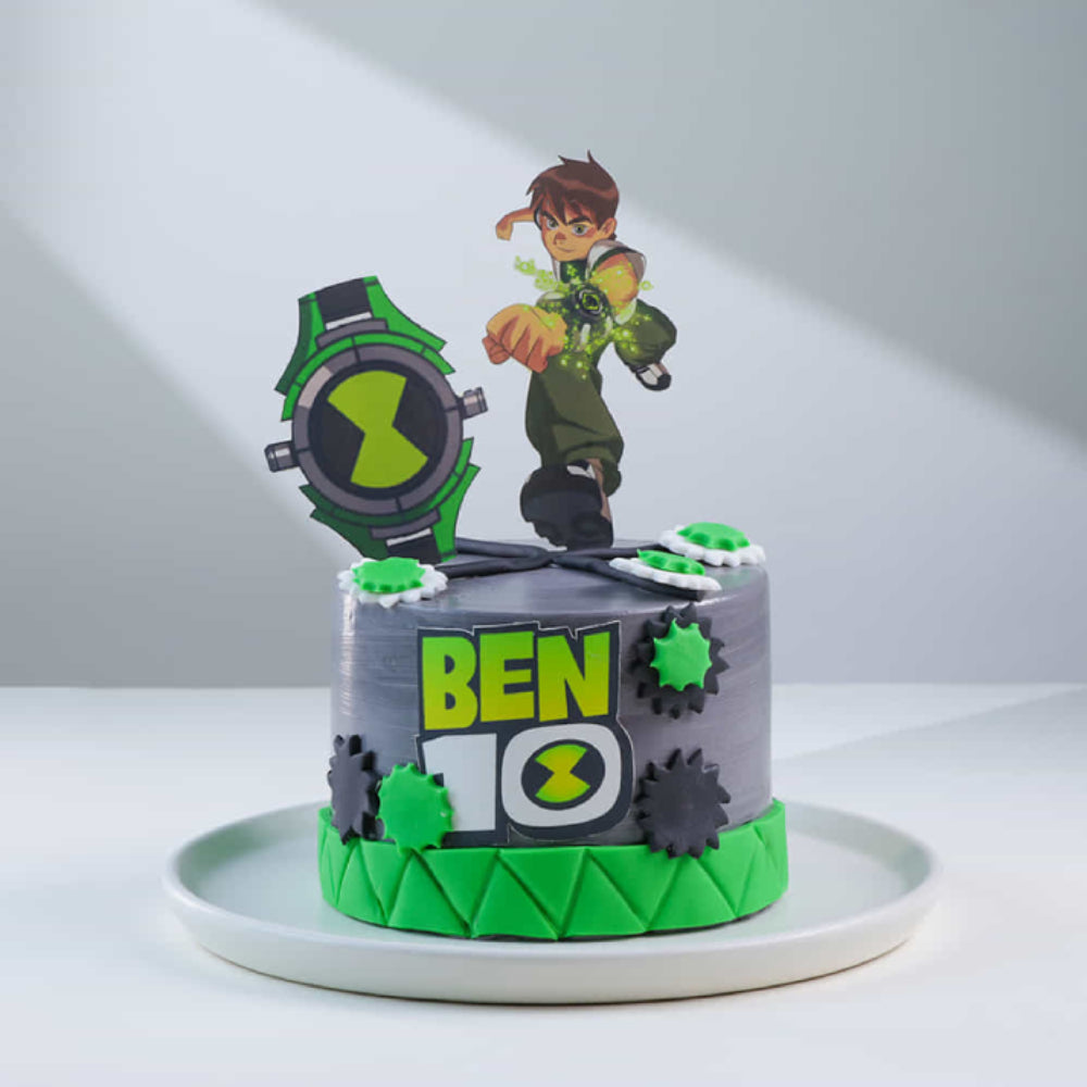 Ben Ten Hero Theme Cake