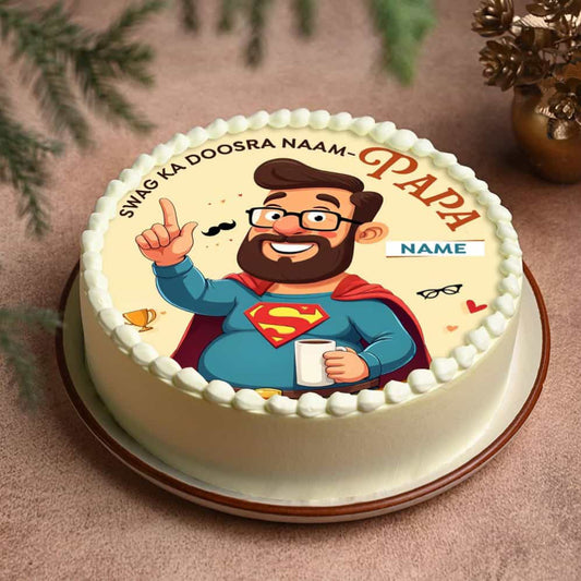 The SuperSwag Dad Theme Cake