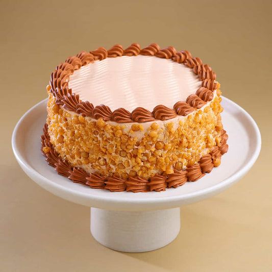 Crunchy Butterscotch Cake