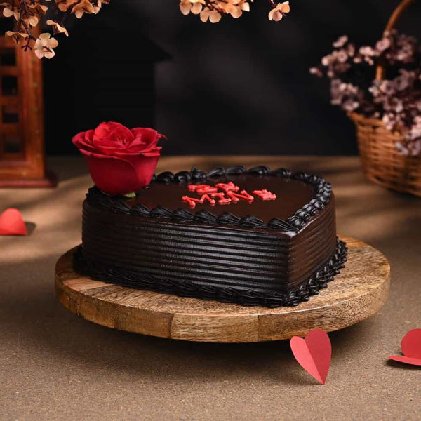 Be Mine Choco Truffle Hearty Cake