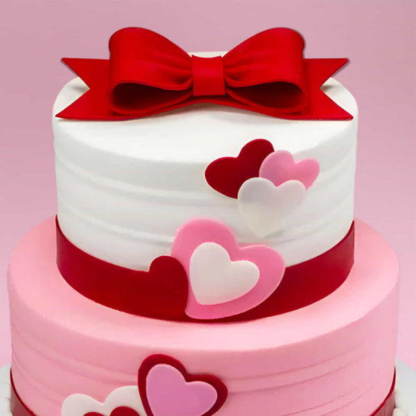 Anniversary Celebration Two Tier Cake