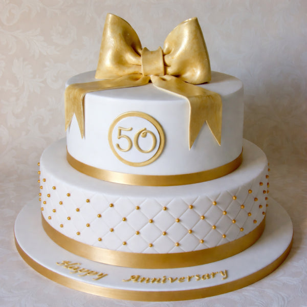 50th Anniversary Tier Cake