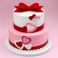 Anniversary Celebration Two Tier Cake