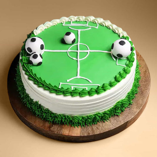 Epic Football Theme Cake