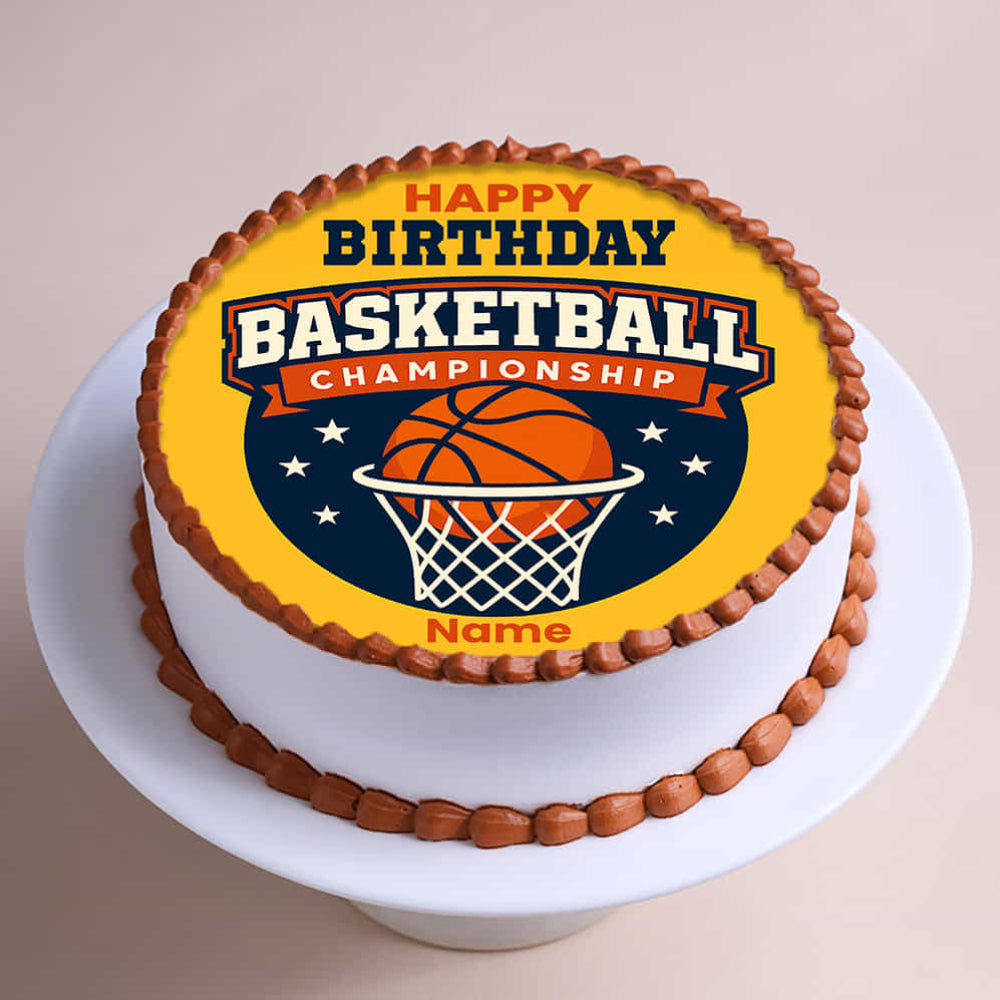 Baketball Champion Birthday Cake