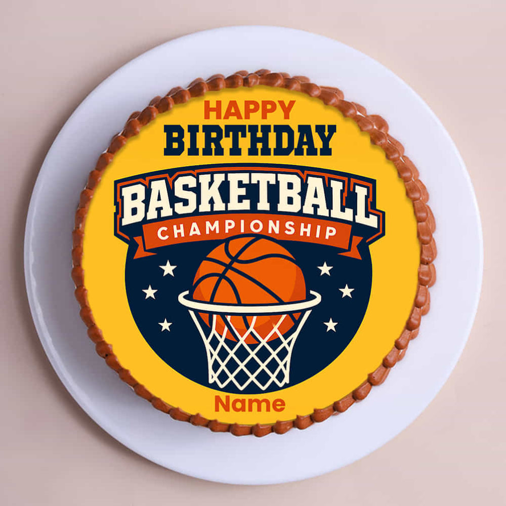 Baketball Champion Birthday Cake