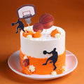 Score Big Basketball Theme Cake