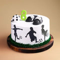Super Kick Football Theme Cake