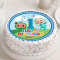 Happy Birthday Cocomelon Cake