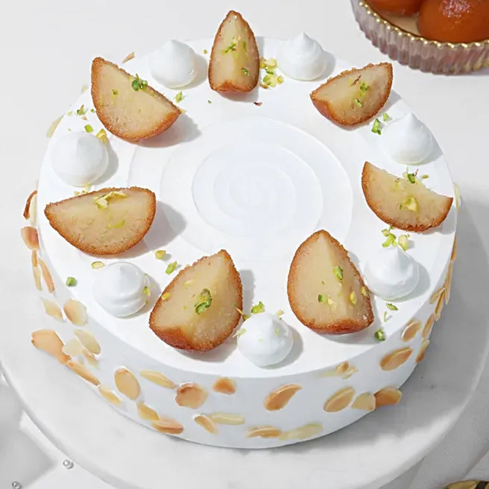 Gulab Jamun Cake
