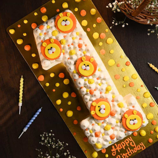 Rosette Number One Cake