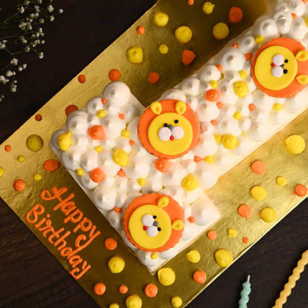 Rosette Number One Cake