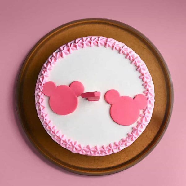 First Birthday Minnie Cake