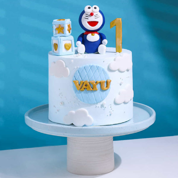 Doraemon Sky Cake