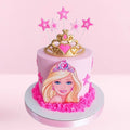 Barbie Pink Cream Cake
