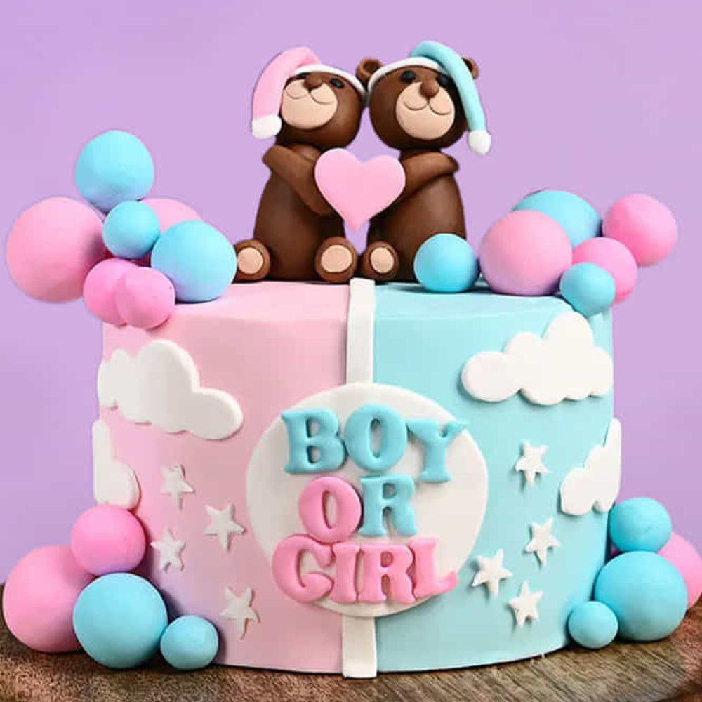 Baby Shower Theme Cake