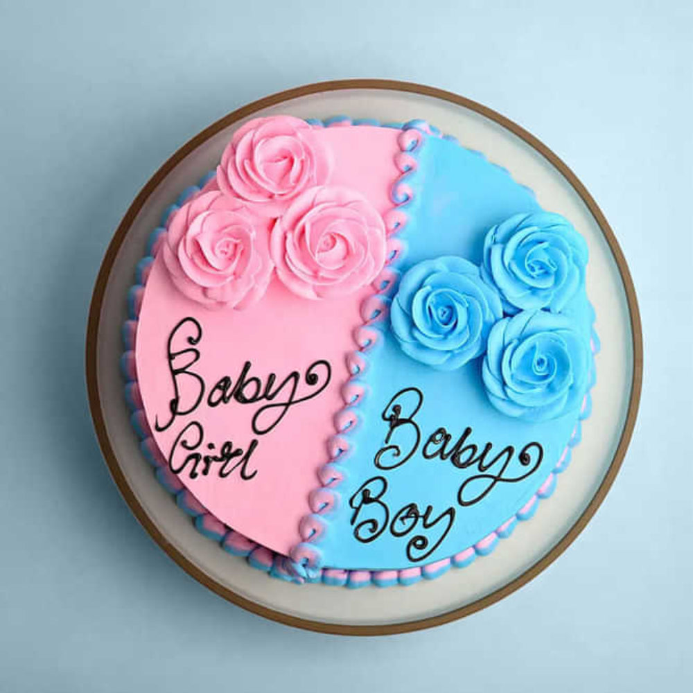 Baby Boy or Girl Theme Cake