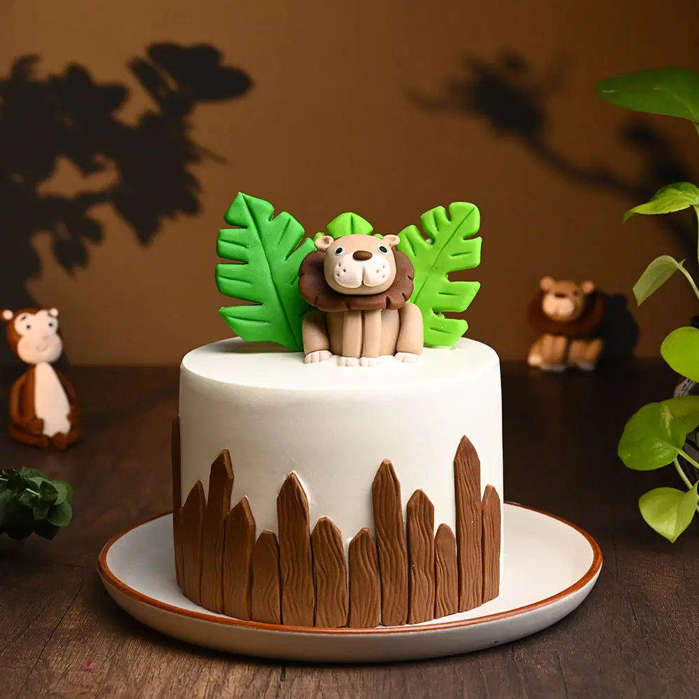 Jungle Lion Cake